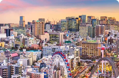 文京区の街並み